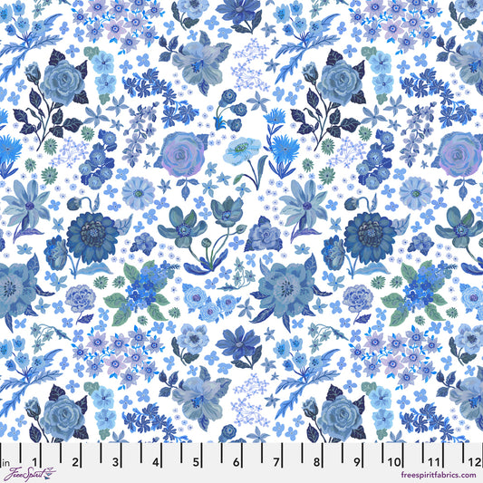 PASTORAL SYMPHONY Blue Dreams - Blue Yardage