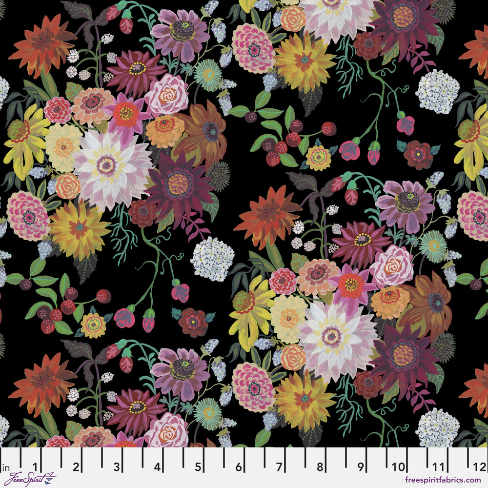 PASTORAL SYMPHONY The Night Bouquet - Nocturne Yardage