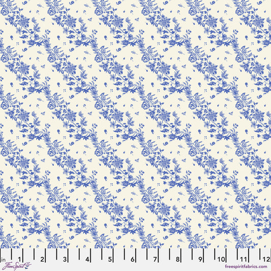 PASTORAL SYMPHONY Garlands - Sky Yardage