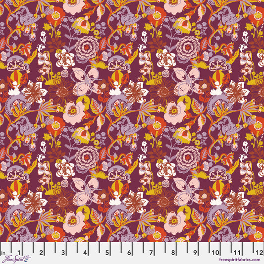 PASTORAL SYMPHONY Rebecca - Plum Yardage