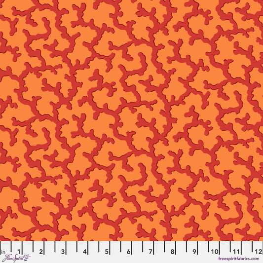 KAFFE FASSETT COLLECTIVE Red Coral Yardage