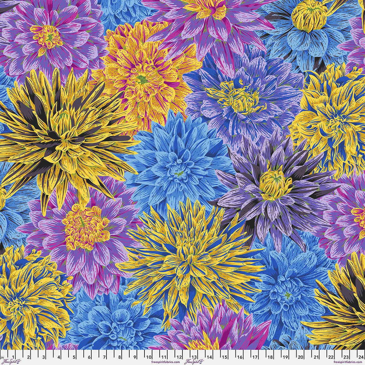 KAFFE COLLECTIVE AUG 2026 Bursting Stripes - Cool Yardage