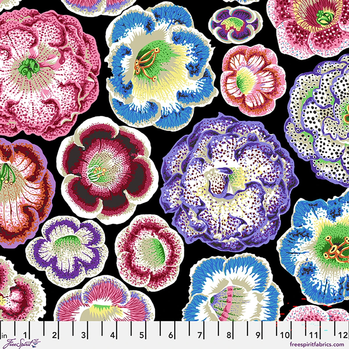 KAFFE COLLECTIVE AUG 2026 Helen - Black Yardage