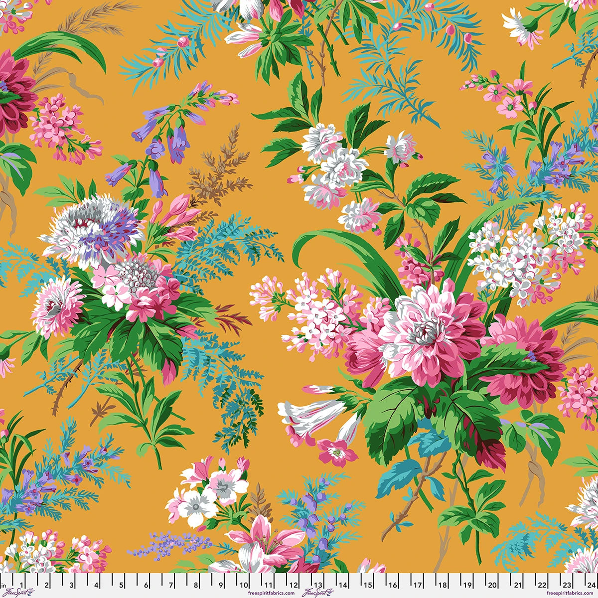 KAFFE COLLECTIVE AUG 2026 Jardin - Gold Yardage