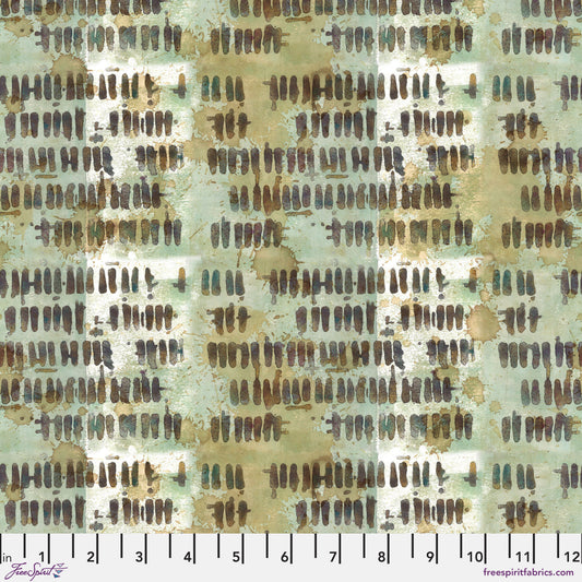 ON YOUR MARK Finish Line Sage Yardage