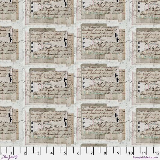 ON YOUR MARK Script Paper Yardage