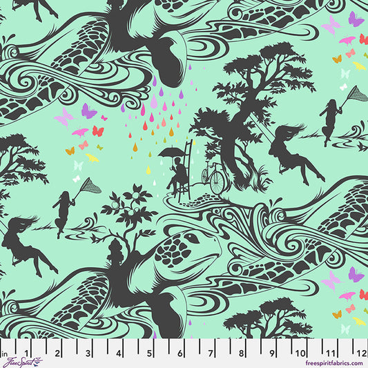 PRINCE CHARMING DEJA VU Turtle Bay - Sweet Mint Yardage