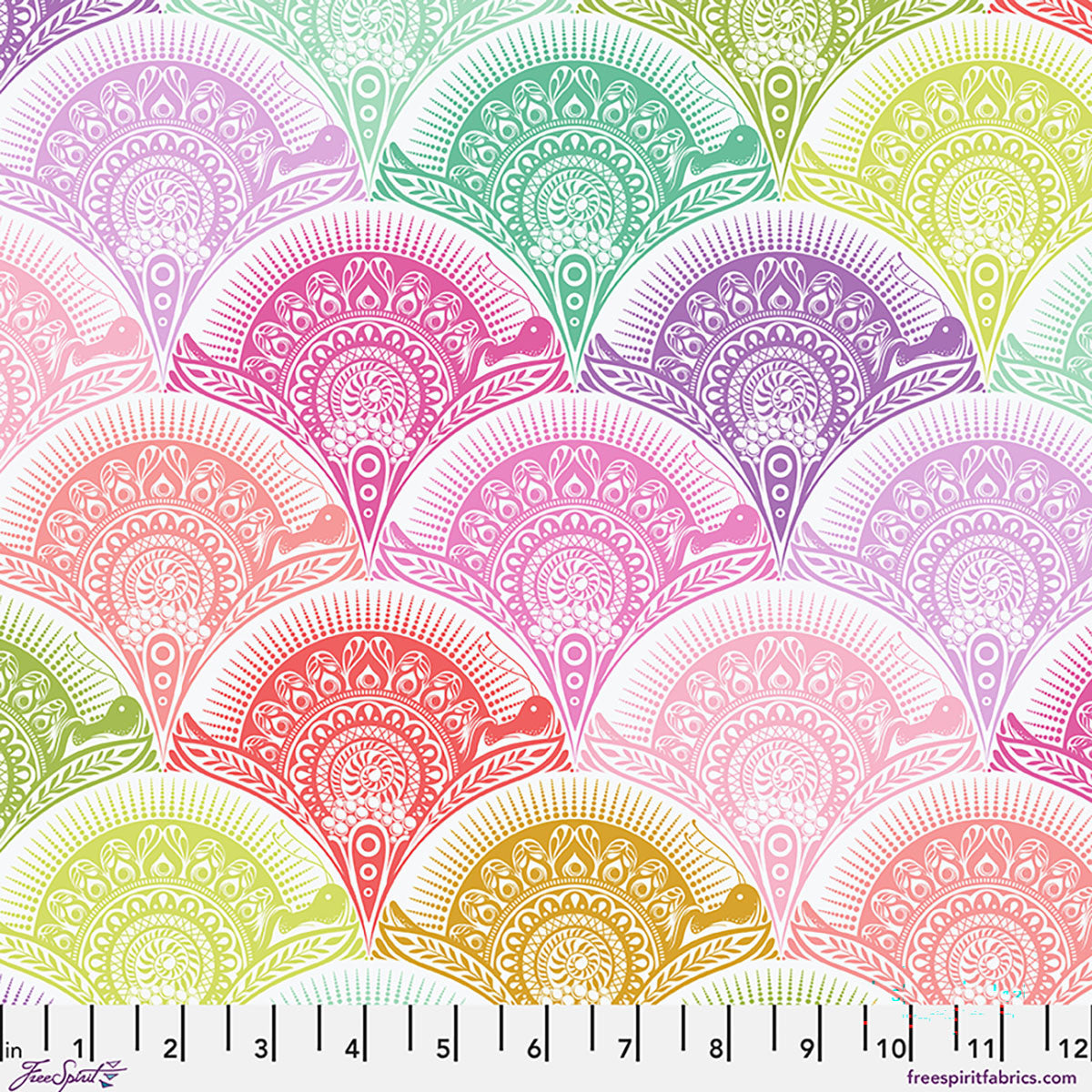 PRINCE CHARMING DEJA VU Snail Scallop - Sugar Rush Yardage