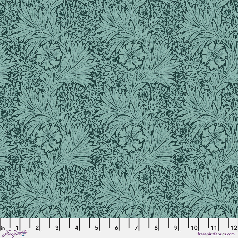 BEDFORD PARK Marigold - Teal Yardage