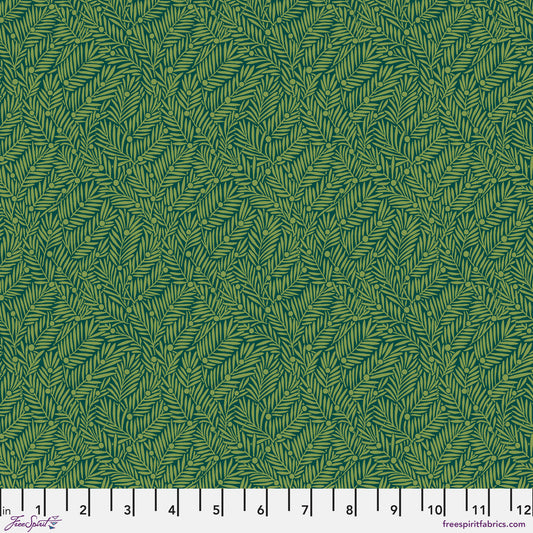 BEDFORD PARK Yew & Aril - Teal Yardage