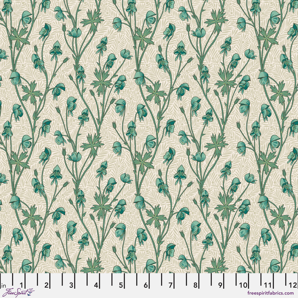 BEDFORD PARK SM Monkshood - Mineral Yardage