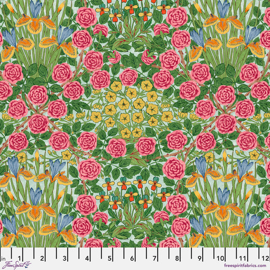 BEDFORD PARK Campanula - Seaglass Yardage