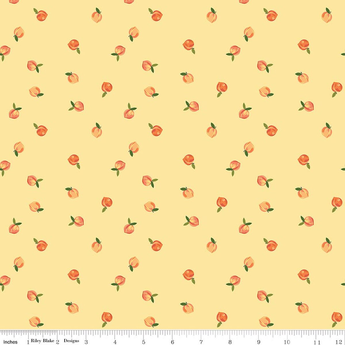 SOUTHERN CHARM Peaches Yellow Yardage