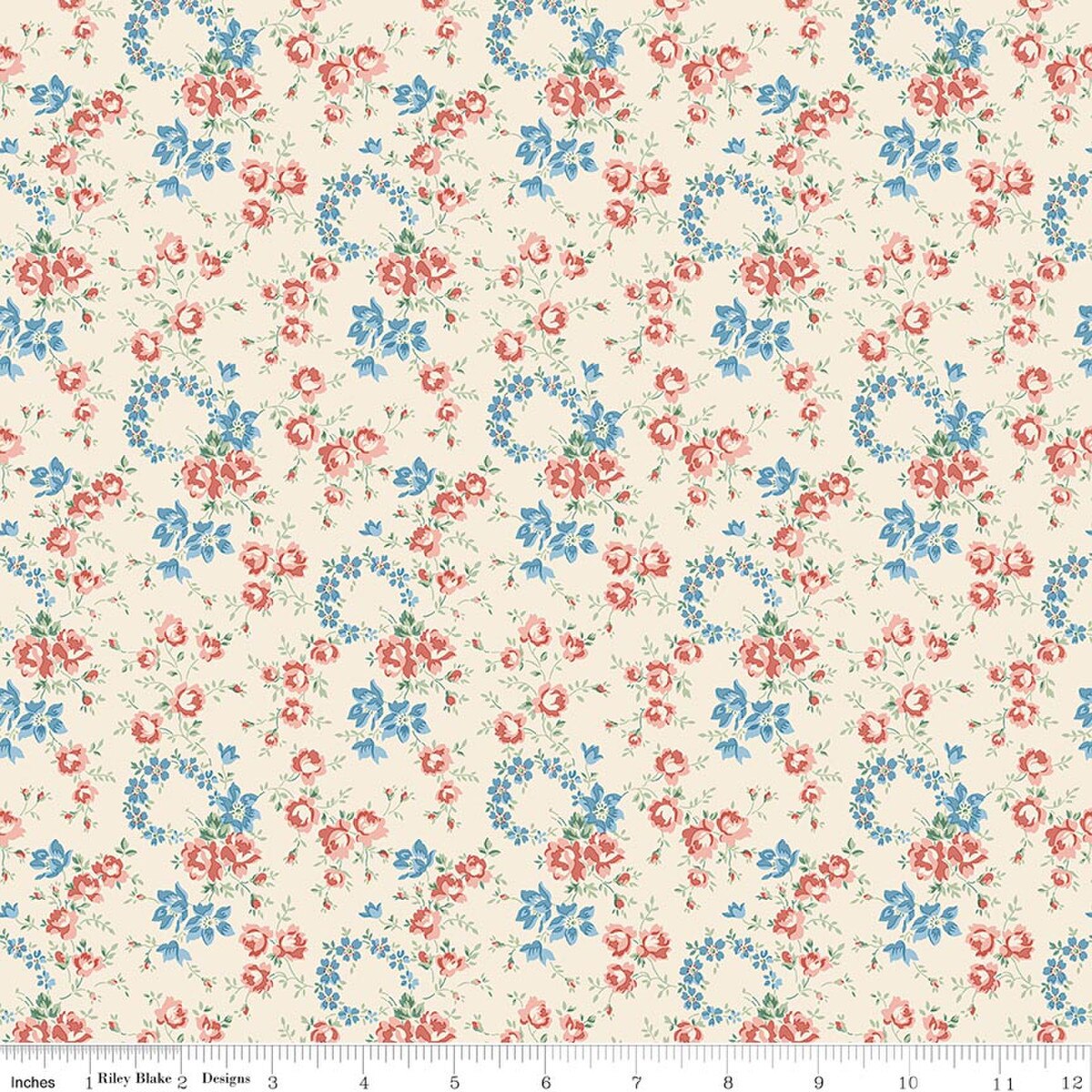 PALACE GARDENS Petal Crown C Yardage