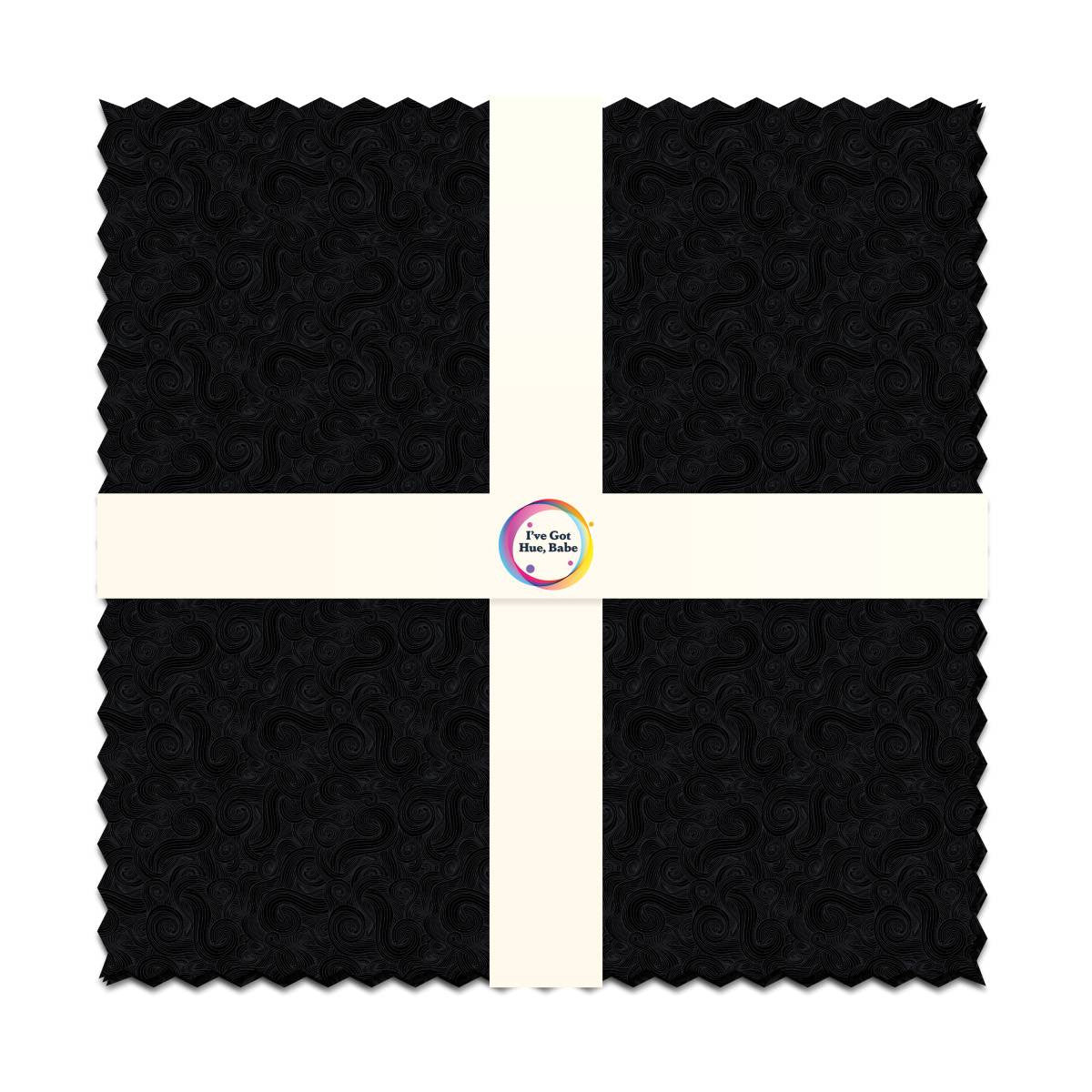 I'VE GOT HUE, BABE Pitch Black 10" Charm Pack