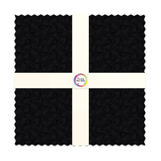 I'VE GOT HUE, BABE Pitch Black 10" Charm Pack