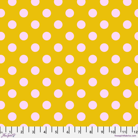 TULA'S TRUE COLORS Pom Pom Marigold Yardage
