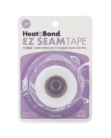 HeatnBond EZ-Steam Iron-On Fusible Sheer Batting & Seam Tape