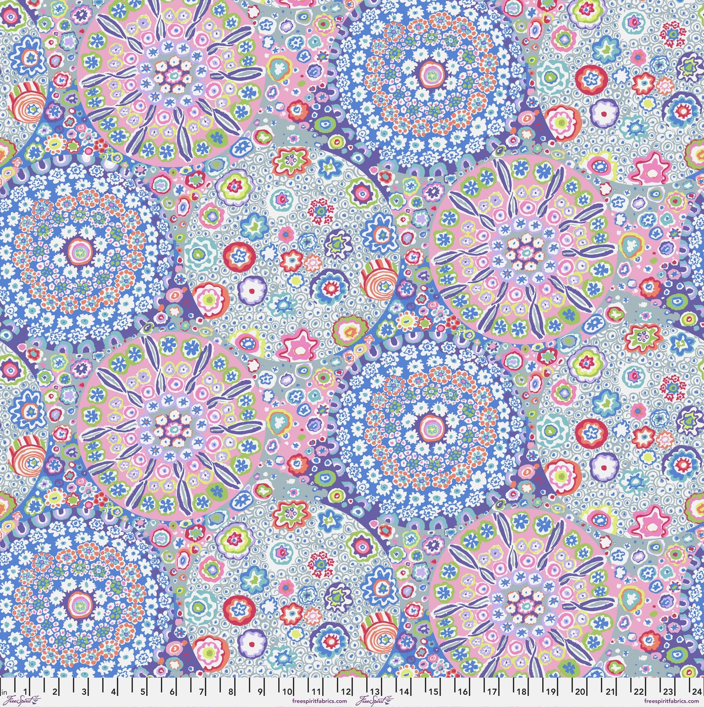 Millefiore Pastel 108" Wide Yardage