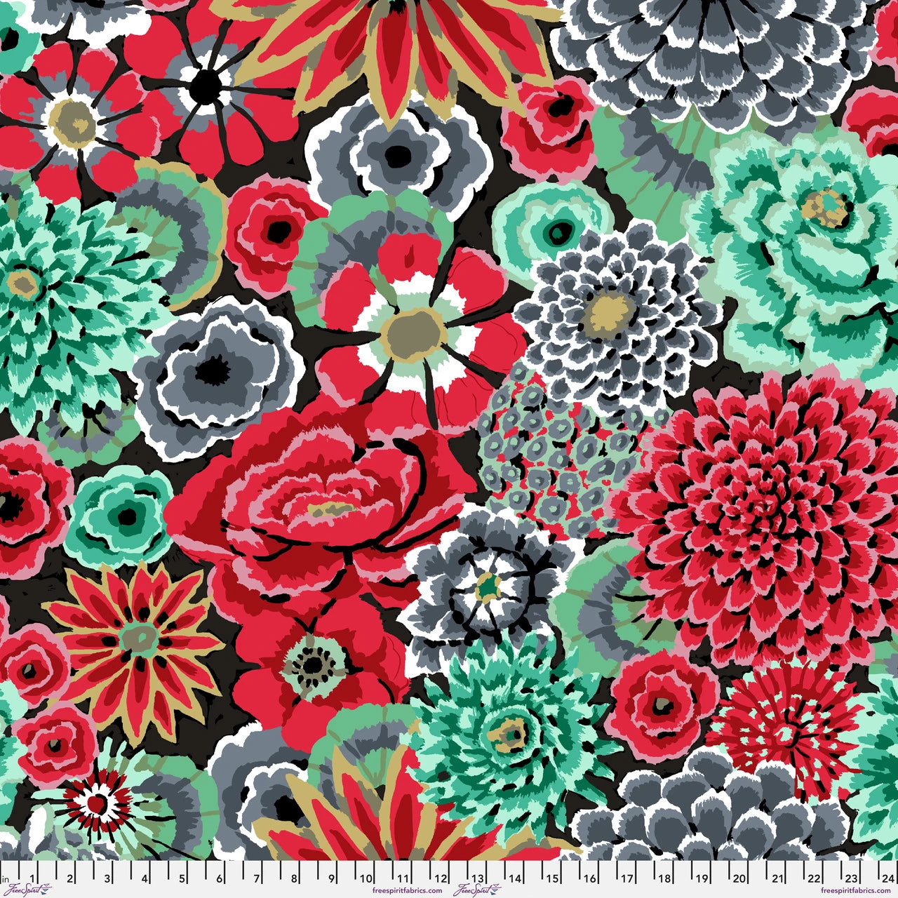 KAFFE COLLECTIVE AUG 2026 Backing Fabric - Enchanted - Contrast Yardage