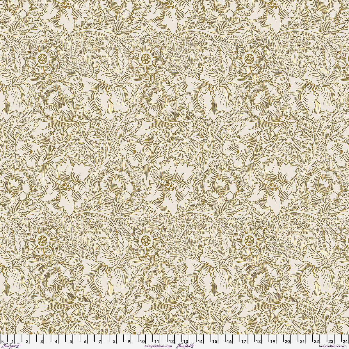 LODDEN Backing Fabric - LG Pure Poppy Yardage