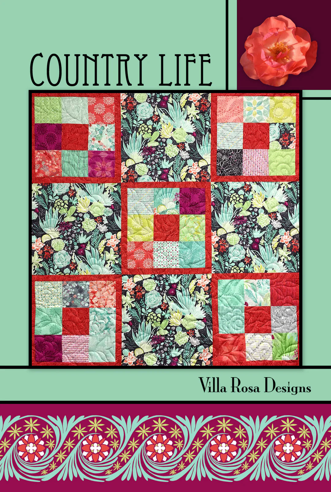 Country Life Pattern Digital Download