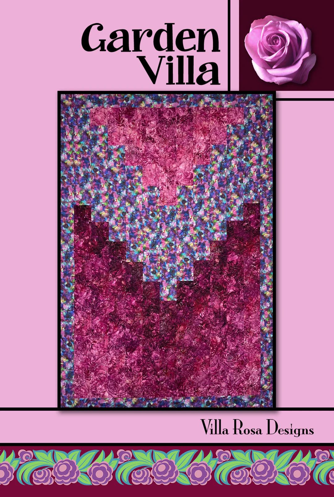 Garden Villa Pattern Digital Download