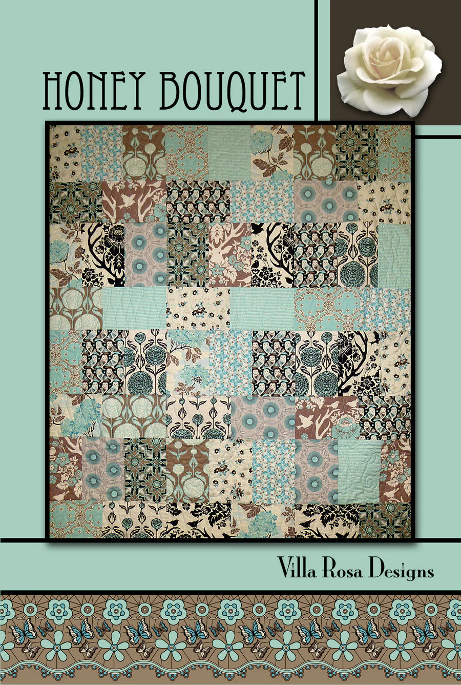 Honey Bouquet Pattern Digital Download