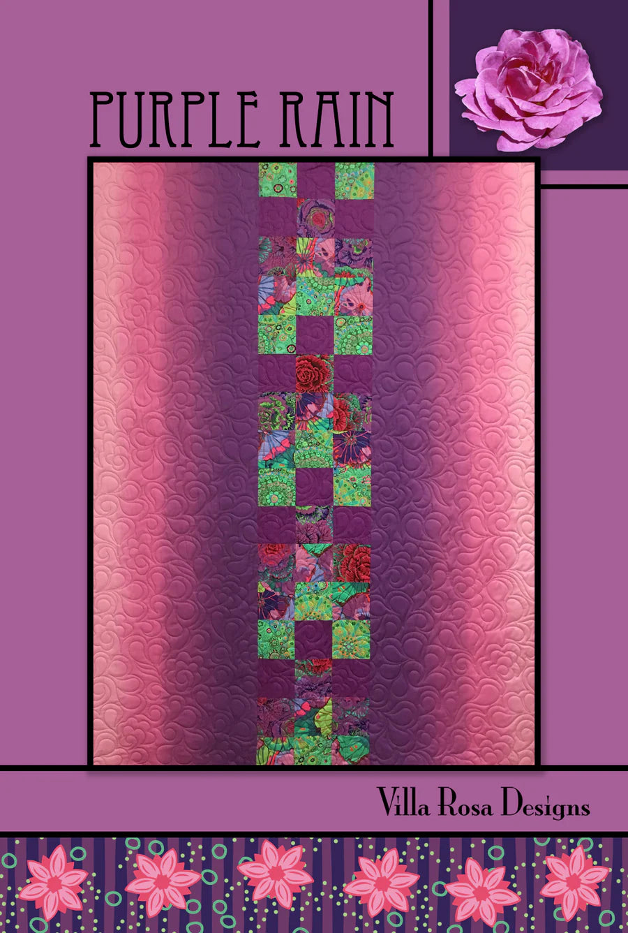 Purple Rain Pattern Digital Download