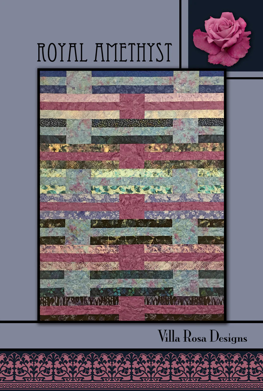 Royal Amethyst Pattern Digital Download