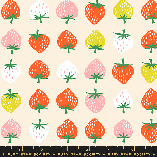 STRAWBERRY Shell Strawberry Yardage