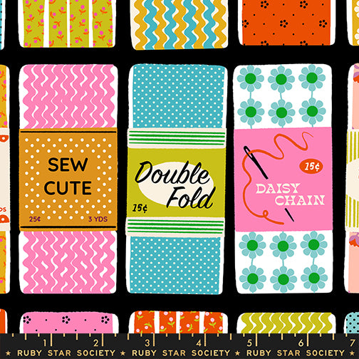 1 800 NOTION Soft Black Yardage