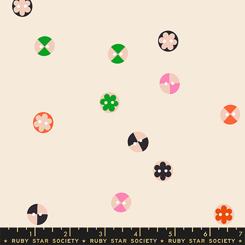 1 800 NOTION Shell Buttons Yardage