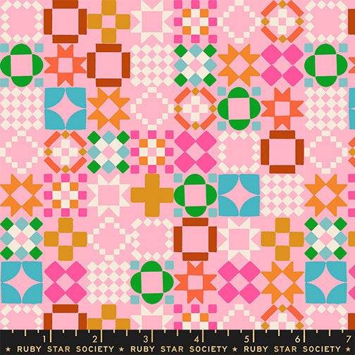 1 800 NOTION Posy Quilt Blocks Yardage