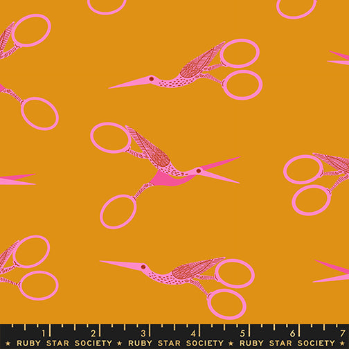 1 800 NOTION Honey Stork Scissors Yardage