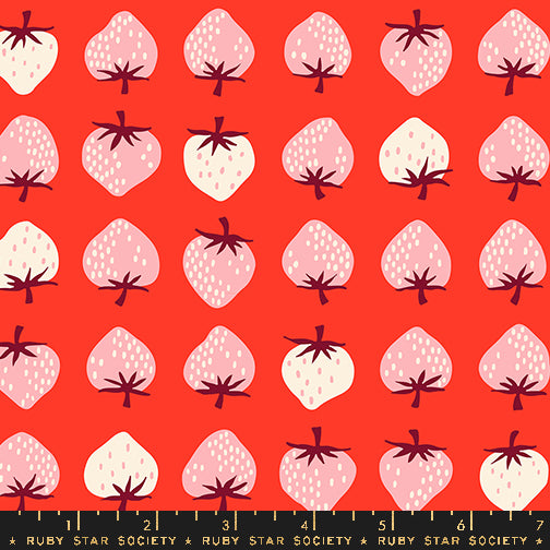 STRAWBERRY Lollipop Strawberry Yardage