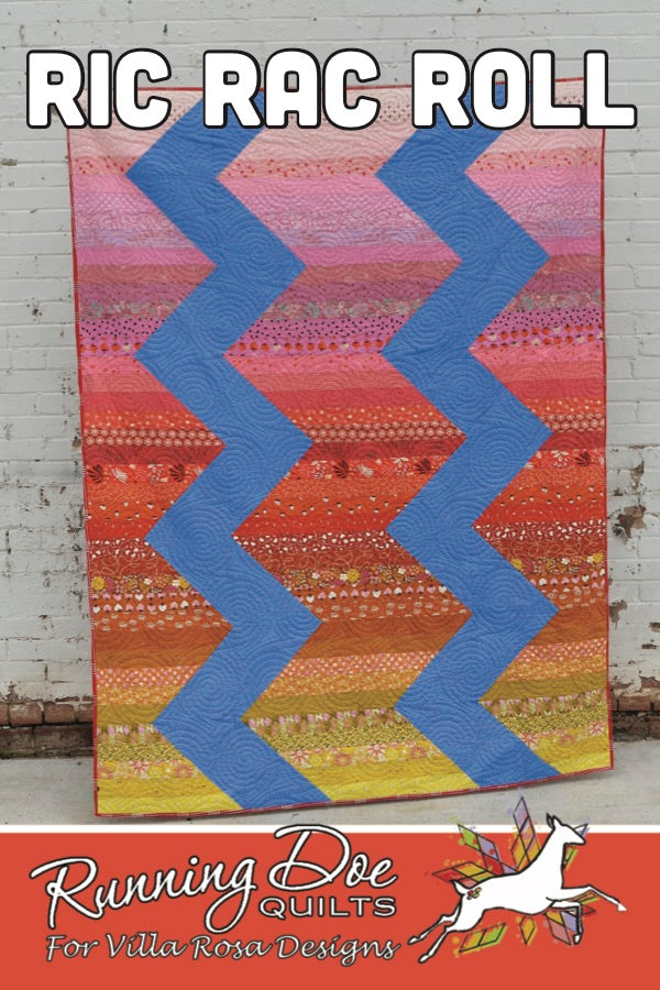 Ric Rac Roll Pattern Digital Download – Running Doe Quilts