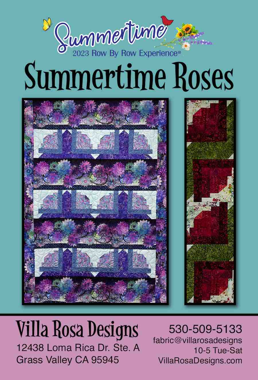 Row By Row Summertime Roses