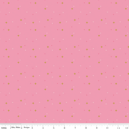 SPARKLER Rose Sparkle Yardage