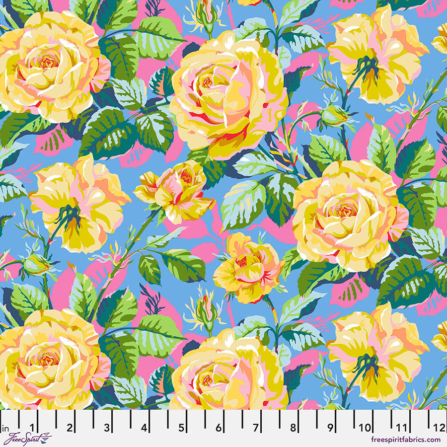 MARKET DAYS SM Rosey Outlook Blue Yardage