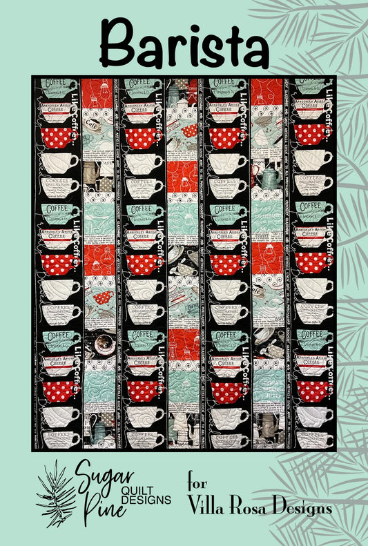 Barista Pattern Digital Download