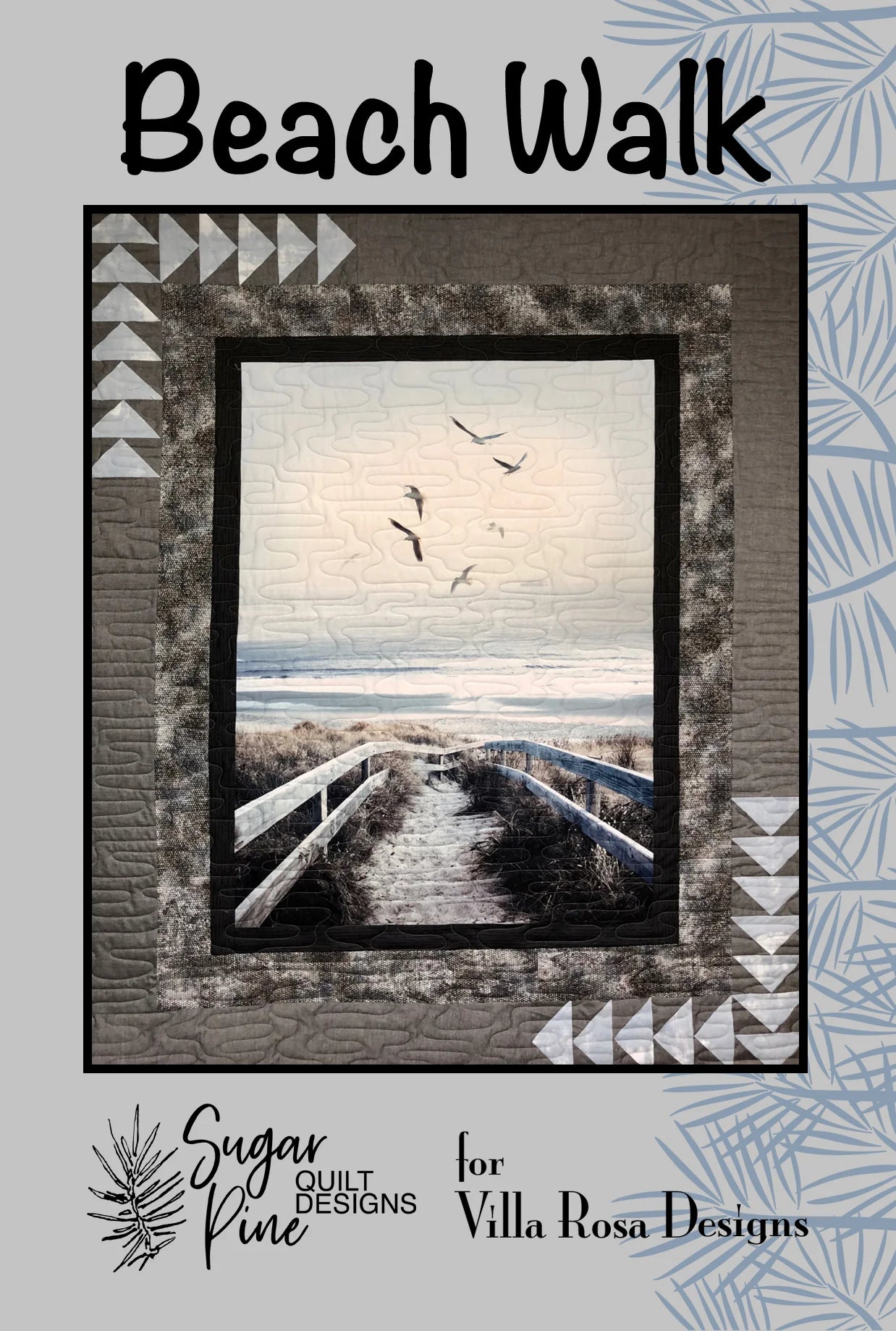 Beach Walk Pattern Digital Download