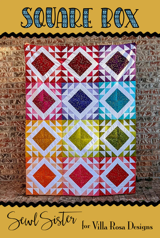 Square Box Pattern Digital Download