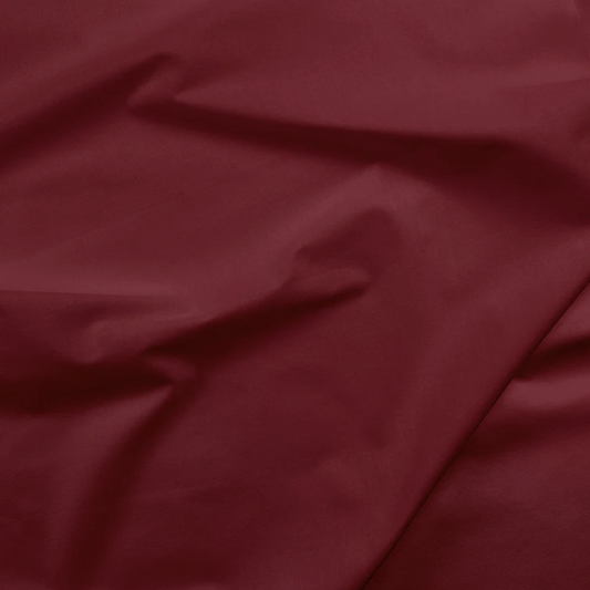 COMBED COTTON SATEEN 118" Burgundy Wideback Yardage