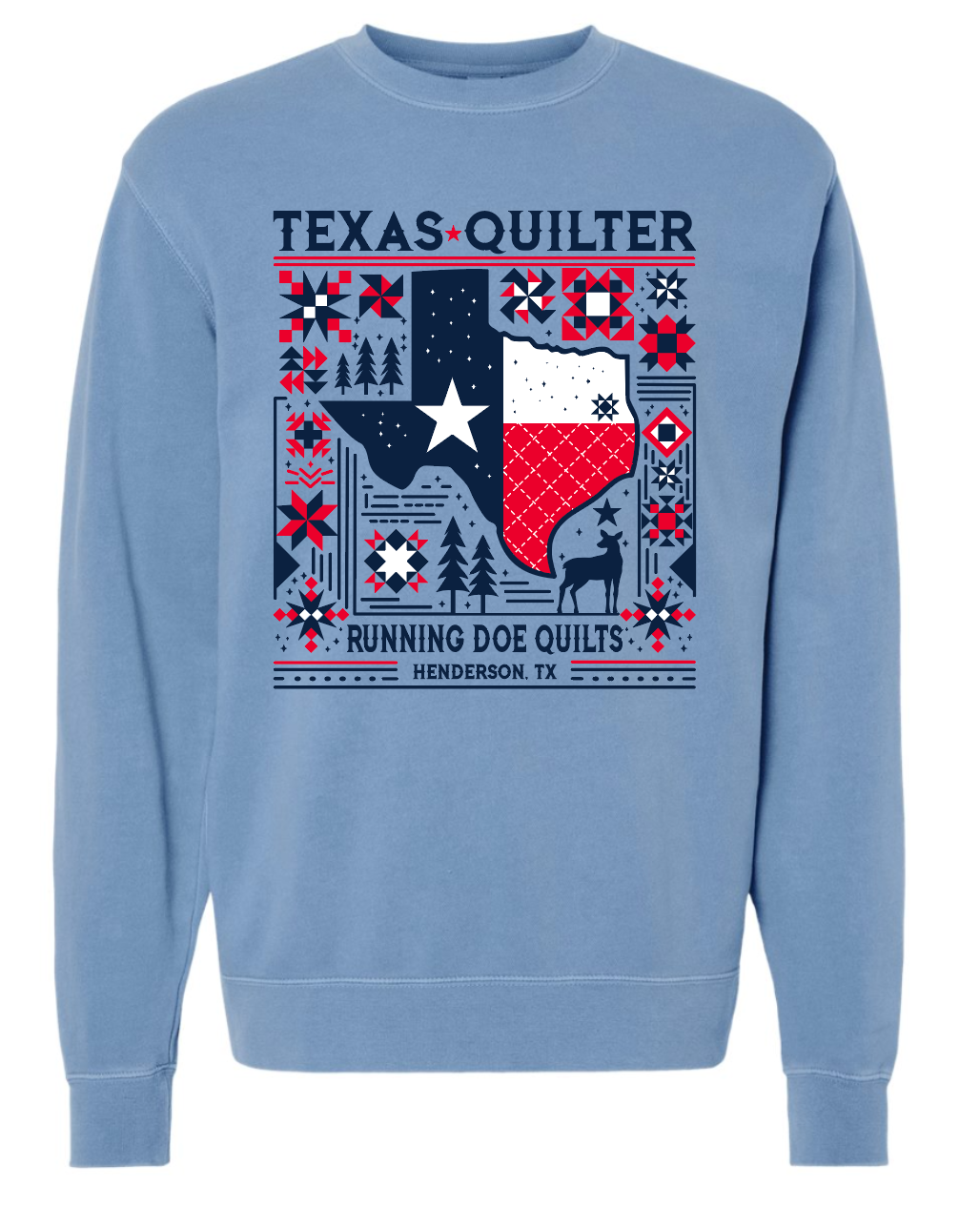 Texas Quilter Crewneck Sweatshirt *PRE-ORDER*