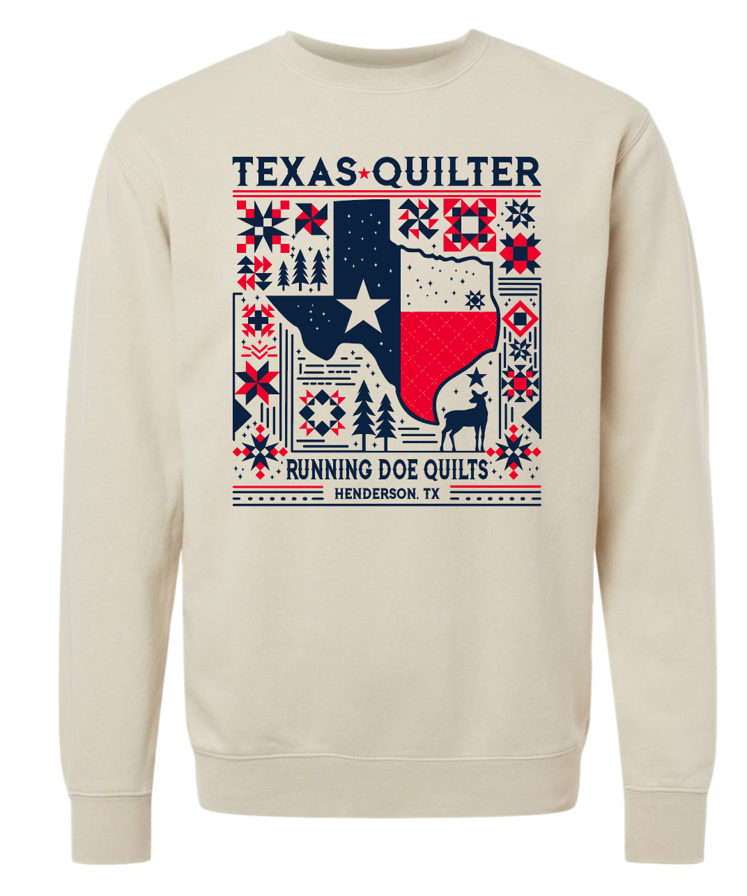 Texas Quilter Crewneck Sweatshirt *PRE-ORDER*