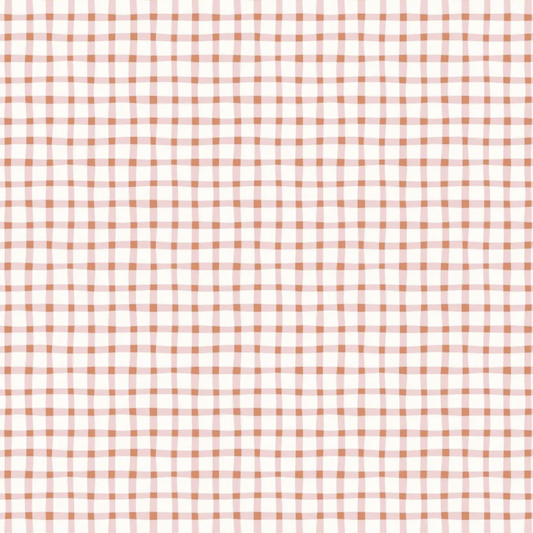 PICNIC Gingham Pink Yardage