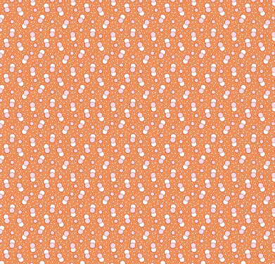 Traditional 30's Dot Orange