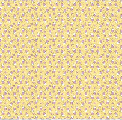Traditional 30's Dot Yellow