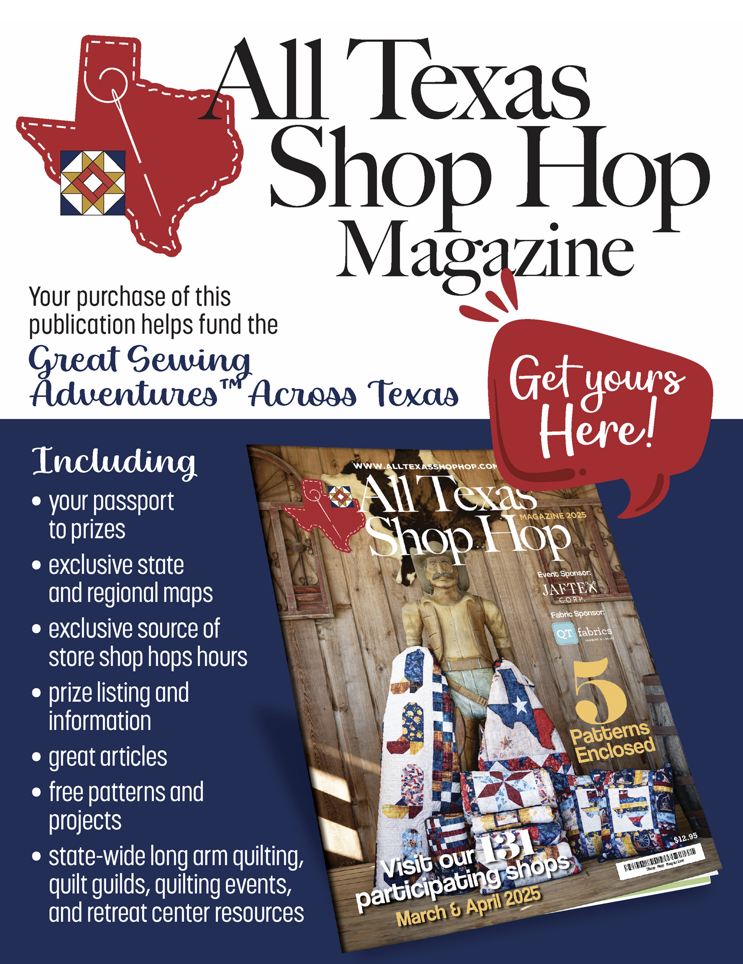 All Texas Shop Hop 2025 Magazine